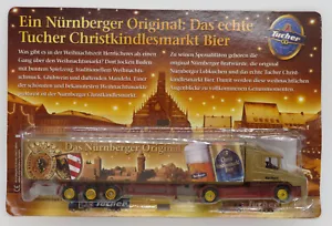 Grell Ho 1/87 Truck Trailer Scania 124L 400 Tucher Beer - Picture 1 of 4