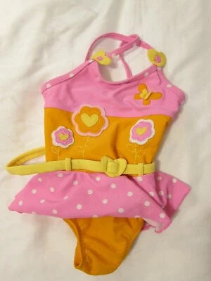 The Children's Place Girls talla Traje de baño 18 meses traje de baño, falda rosa. Foto 1 de 4