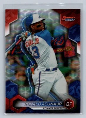 2023 Bowman's Best Refractor - Ronald Acuña Jr. #18  - Image 1 of 2