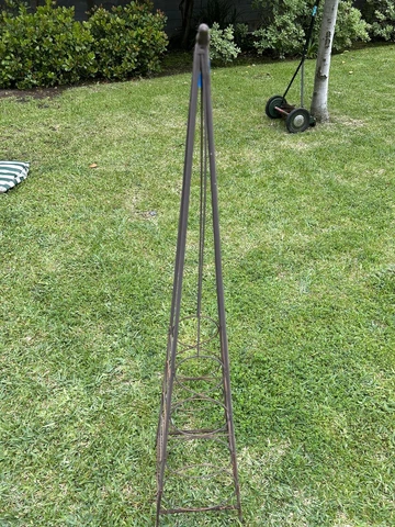 Charming Vintage 41 In. Garden Climber Support For Roses, Jasmine Cover