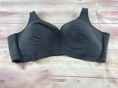 Sujetador deportivo Lane Bryant Cacique ligeramente forrado de algodón sin alambres talla 48DDD Foto 1 de 4