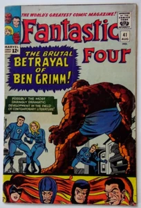 Comic Book- Fantastic Four #41 Kirby/Colletta & Lee. Frightful Four 1965 - Picture 1 of 21