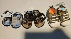 KOALA BABY SANDALS SIZE 0 & 1 PLUS CARTERS CAMOUFLAGE SHOES SZ 3-6 NEW W/ TAGS - Picture 1 of 5