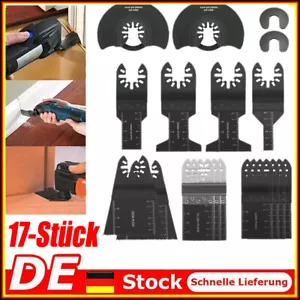 17X Sägeblatt Multifunktionswerkzeug Zubehör Set für Fein Makita Multitool - Bild 1 von 14