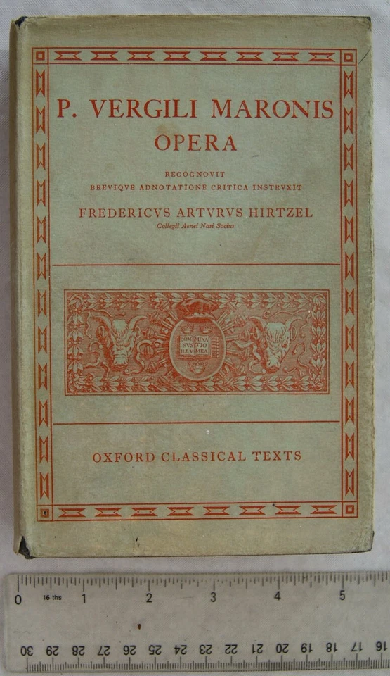 1959 P. Vergili Maronis Opera by Fredericus Arturtus Hirtzel - Image 1 of 1