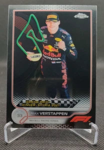 2022 Topps Chrome Formula 1 #158 MAX VERSTAPPEN Grand Prix Winner Styria-2021 - Picture 1 of 2