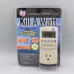 Electricity Power Usage Monitor Plug In Kill A Watt P3 International - Picture 1 of 2
