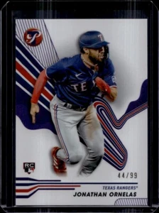 2024 Topps Pristine - Purple Refractor #247 Jonathan Ornelas /99 (RC) - Picture 1 of 2