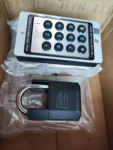 Smart Bluetooth Padlock with wireless Keypad for Security Gates & Self storage - Picture 1 of 5