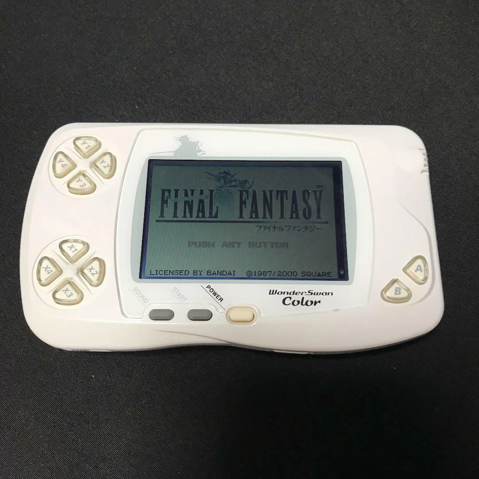 Consola modelo limitado BANDAI Wonder Swan Color Final Fantasy 1 usada solo JAPÓN Foto 1 de 1