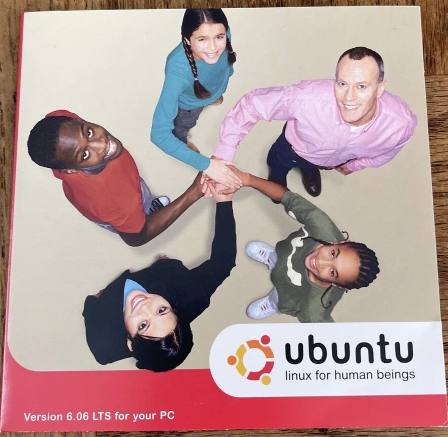 Ubuntu Linux Versión 6.06 Software PC CD Rom-RARO-SE ENVÍA N 24 HORAS Foto 1 de 4