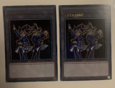 Yugioh 2x Token ct14-en007 Ultra rare german misprint hot! - Image 1 of 4