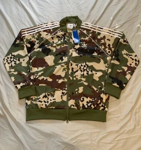 adidas Originals SSTR Track Top Jacket Camo Camouflage Men's Size Medium New - Picture 1 of 8