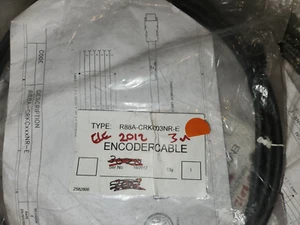 NEW R88A-CRKC003NR-E ENCODER CABLE AC SERVO OMRON* - Picture 1 of 2