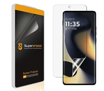 2X Supershieldz Clear Screen Protector for Motorola Edge 2024 (TPU)