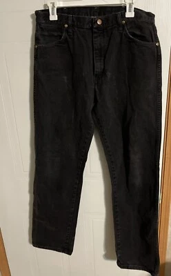 Jeans Wrangler vintage feito nos EUA 33x34 - Imagem 1 de 2