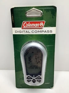 New Coleman Digital Compass Temp Time Date Compass Alarm Stopwatch Thermometer - Picture 1 of 3