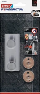 tesa® Powerbutton Classic Doppelhaken - Bild 1 von 1