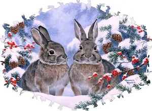Winter Buddies - Rompecabezas de madera con forma de Navidad de 350 piezas - Imagen 1 de 7