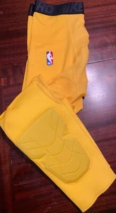 Nike NBA Pro Hyperstrong Padded Pants 3/4 Tights AA0755-728 Men Sz LT NWOT - Picture 1 of 6