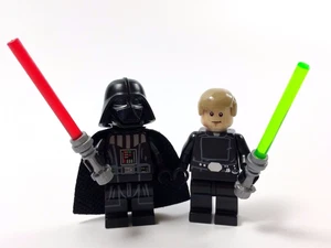 Star Wars Mini figure LUKE SKYWALKER & DARTH VADER #2 .UK seller. minifigure - Foto 1 di 1