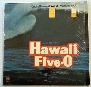 Hawaii Five-O Soundtrack LP Capitol ST-410 Morton Stevens VG/VG+ Shrinkwrap - Picture 1 of 7