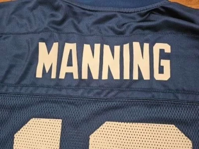 Футболка Reebok On Field NFL Peyton Manning No18 Colts XL синяя - Изображение 1 из 4