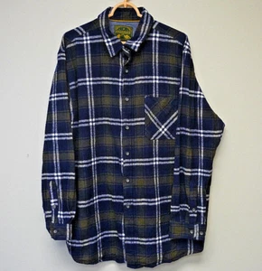 Anchorage Expedition Mens Plaid Flannel Button Front Size XXL/EEG - Picture 1 of 8