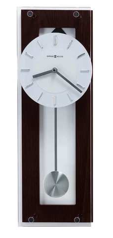 Howard Miller Emmett Contemporary Wall Clock 625-514 - Black Coffee Finish, S Cover