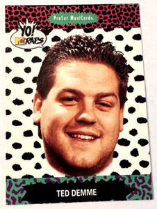 1991 ProSet Super Stars MusiCards Yo! MTV Raps #76 Ted Demme