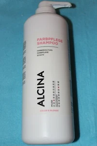 1250ml ALCINA SHAMPOO "farbpflege-shampoo" VORRATSFLASCHE mit SPENDER-PUMPE - Bild 1 von 2