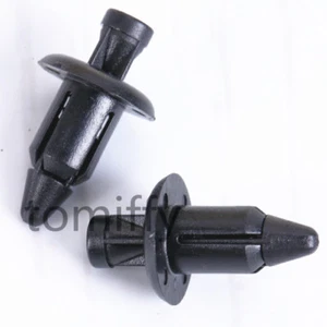 100Pcs Reusable Fairing Body Clips Rivets For YAMAHA YZF R1 R6 6mm hole N.E.W - Imagen 1 de 3