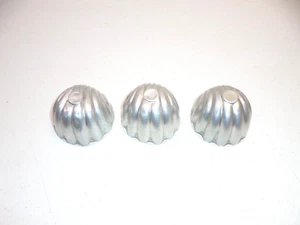 Vintage Aluminum Jell-o Gelatin Molds Set of 3 - Picture 1 of 4
