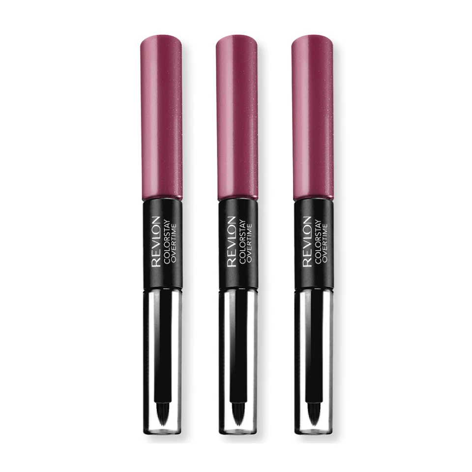 Revlon Colorstay Overtime Dual Ended Lipcolor - 260 Perennial Plum x3 - Imagen 1 de 1