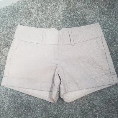 Pantalones Cortos Informales Maurices Puños Juniors Talla 1/2 Tostado y Blanco Bolsillos Delanteros / A210 Foto 1 de 4