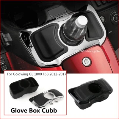 Para Honda Goldwing GL1800 F6B 2012-2017 Portavasos Guantera Cubby Caja de Almacenamiento Foto 1 de 4