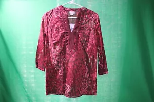 Jacquelyn Smith Woman's Blouse Size Small Multy Color 100% Cotton NWT - Picture 1 of 7