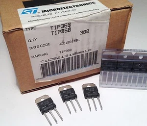 8 Stück TIP36B | PNP POWER TRANSISTOR| 80V | 25A | 125W | TO-218| BD746B /BD250B - Picture 1 of 6