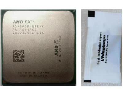 AMD FX-Series FX 9590 FD9590FHW8KHK 4.7GHz Eight-Core Socket AM3+ CPU Processor - Image 1 of 4