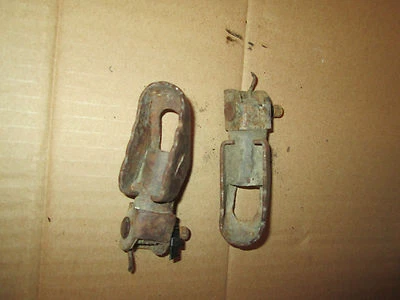 1980 Yamaha MX175 MX 175 front footpegs foot pegs rests rest - Image 1 of 2