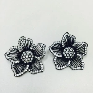 Thelma Deutsch Rhinestone Earrings - Bild 1 von 9