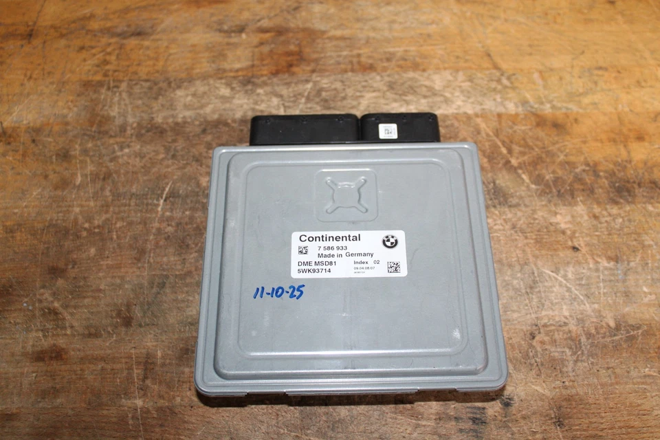 OEM BMW E82 E88 E90 E92 E93 DME ECU N54 Engine Computer Control MSD81 - Image 1 of 4