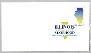 ILLINOIS STATEHOOD US #5274 BICENTENNIAL 200 YRS FOREVER STAMP DCP 1ST DAY COVER - Picture 1 of 4