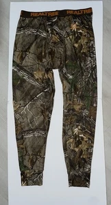REALTREE  CAMOUFLAGE COMPRESSION PANT ~ BASE LAYER PANT ~ MEN LARGE - Picture 1 of 7