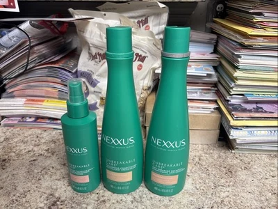 Nexxus Cuidado Irrompible Cuidado del Cabello Set de 3 Levantamiento de Raíces PEQUEÑA EMPRESA 🐈‍⬛🐾👣🧸 Foto 1 de 3