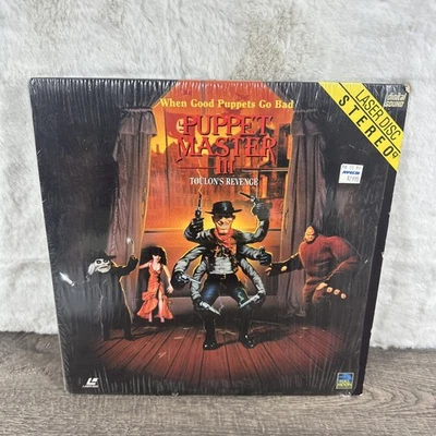 Puppet Master III 3 - Toulon's Revenge 1991 Laserdisc Extended Play - Image 1 of 4