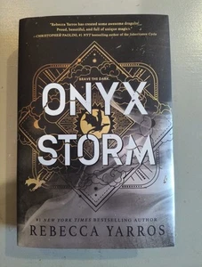 Onyx Storm - Deluxe Limited Edition - Rebecca Yarros 2025 IN HAND FAST SHIP MINT - Bild 1 von 3