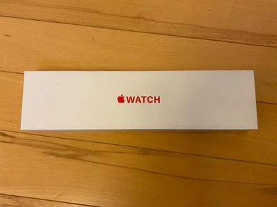 New Apple Watch Red Series 7 45mm GPS Aluminium Case With Sport Band A2474 - Image 1 of 4
