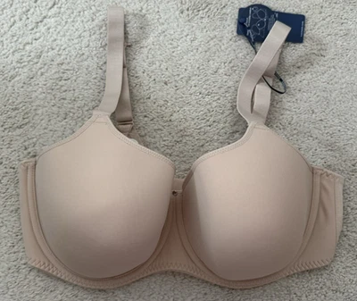 Fantasie NATURAL BEIGE Aura Underwire Smoothing T-Shirt Bra Sz 38DDD - Image 1 of 4