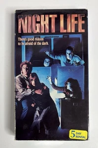 Night Life 1989 VHS 80s Horror Tested Rare - Foto 1 di 3